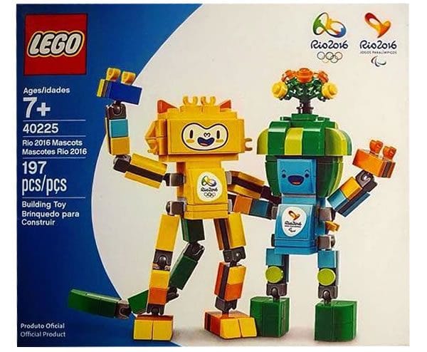 ▻ 40225 LEGO Rio 2016 Mascots: Instructions available online